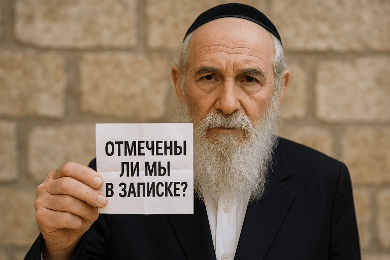 Отмечены ли мы в записке?