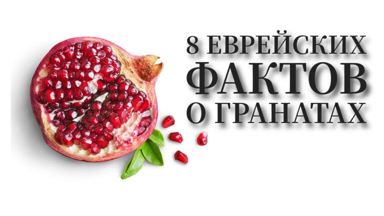 8 еврейских фактов о гранатах
