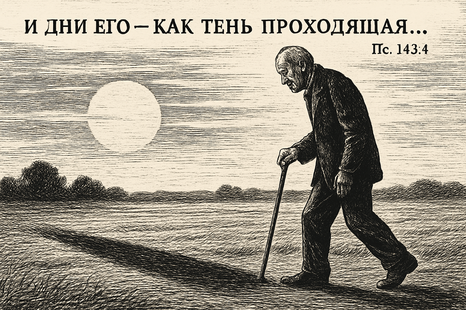 И дни его – как тень проходящая..